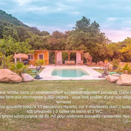 Vila Grande De Standing Avec Piscine A En Corse *