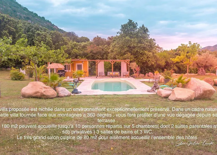 Vila Grande De Standing Avec Piscine A En Corse *